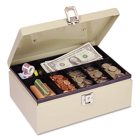 heavy duty steel cash boxes|small lock box for cash.